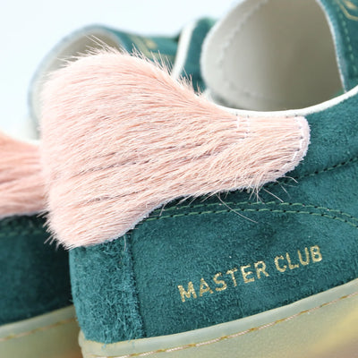 MOACONCEPT SNEAKER CLUB SUEDE VERDE E CAVALLINO