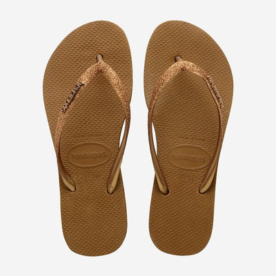 Havaianas - Slim Flatform Sparkle - Taupe