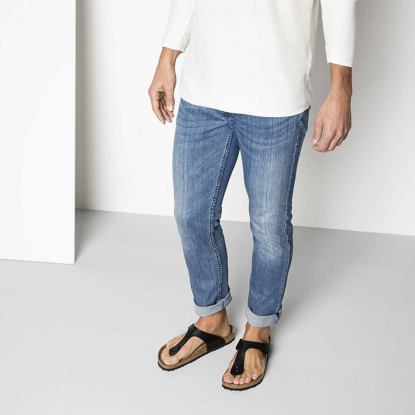 BIRKENSTOCK Gizeh Birko-Flor Black
