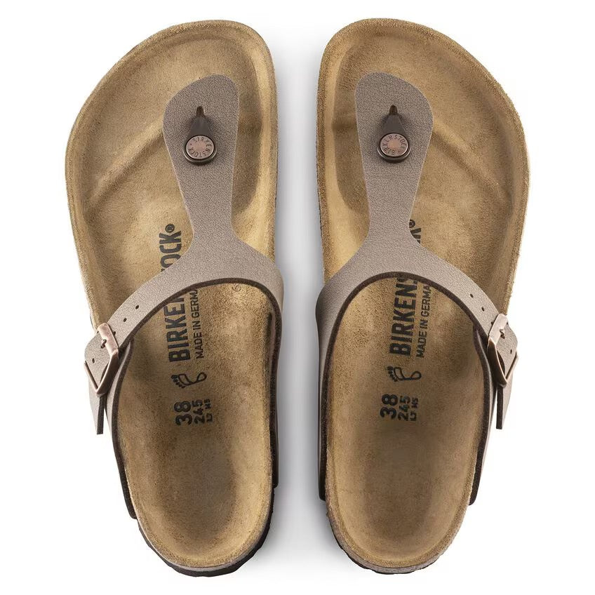 Gizeh Birko-Flor Nubuck - Mocha