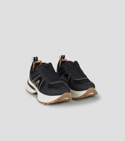 ALEXANDER SMITH Victoria Donna in pelle nera e dettagli specchio ASBCVIW1175BLK/01