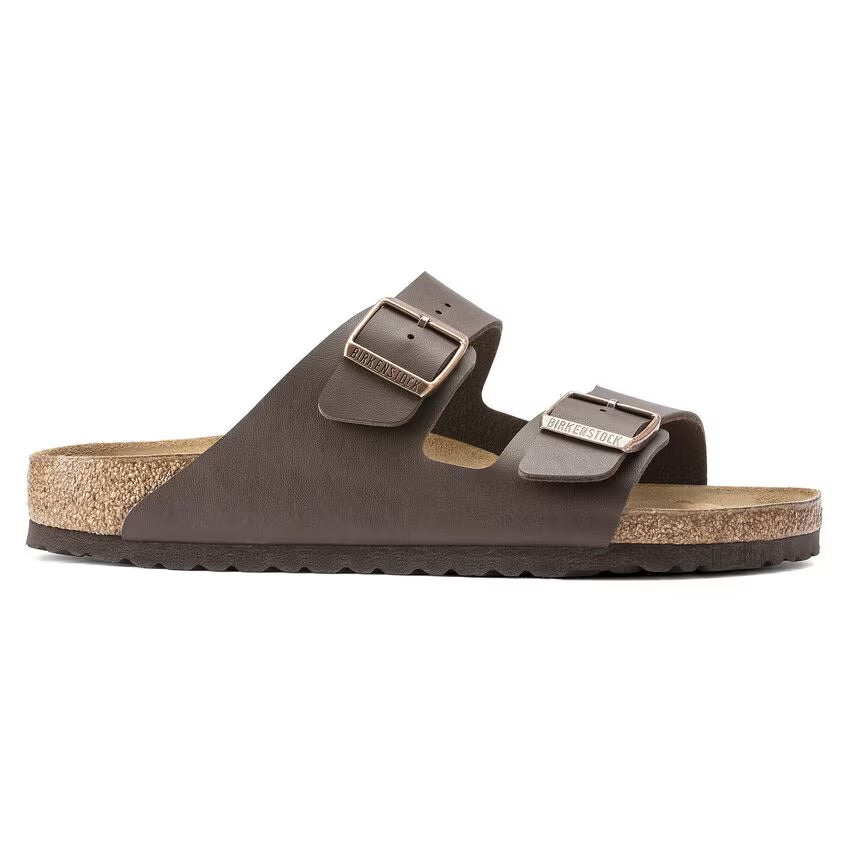 BIRKENSTOCK ARIZONA PLANTARE MORBIDO DARK BROWN NEWS