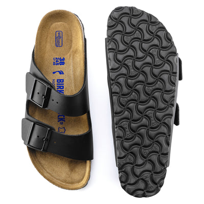 BIRKENSTOCK  Arizona plantare morbido BLACK
