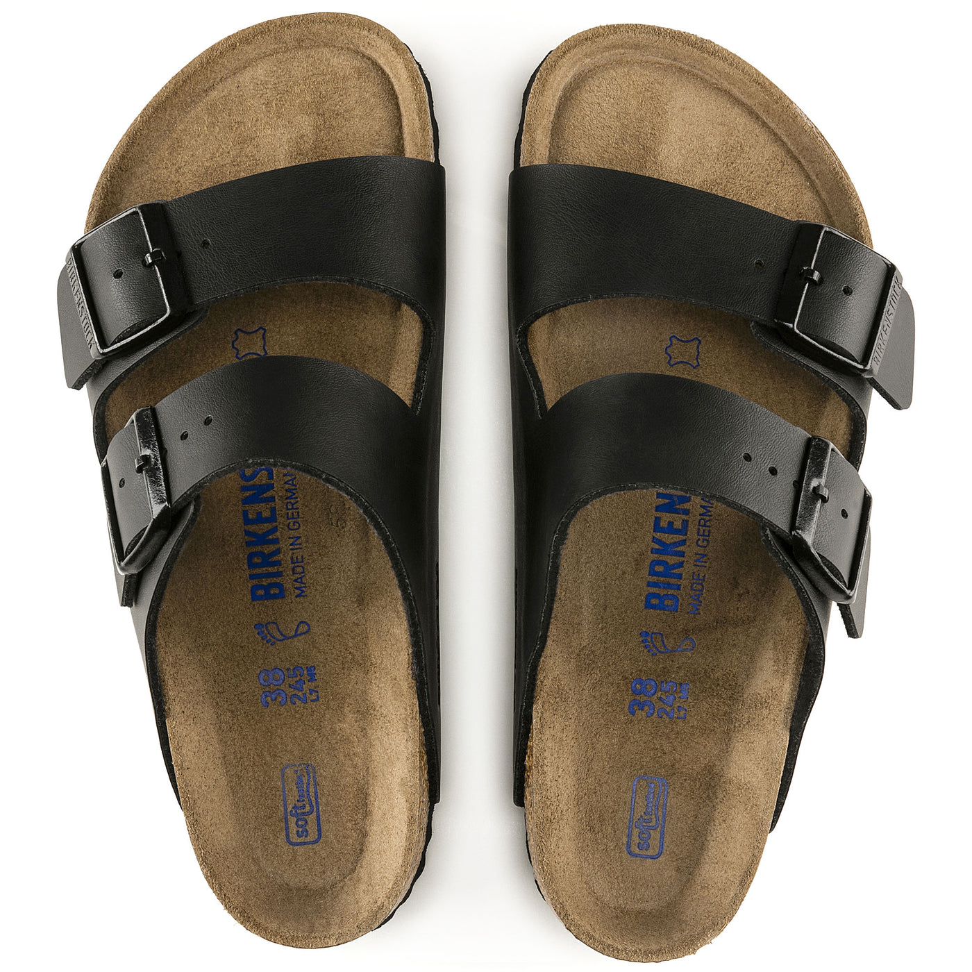 BIRKENSTOCK  Arizona plantare morbido BLACK