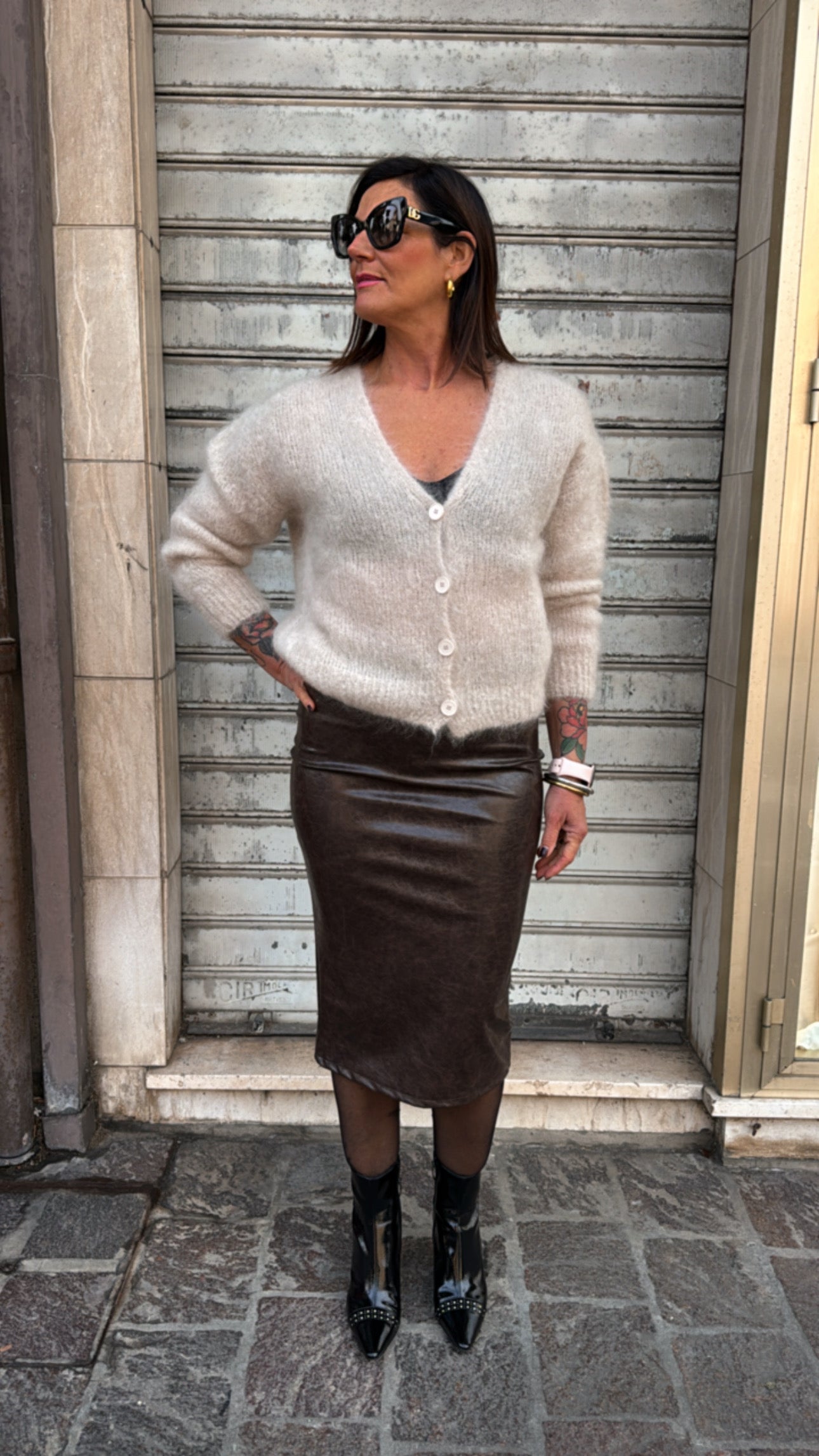 HAVEONE CARDIGAN PANNA