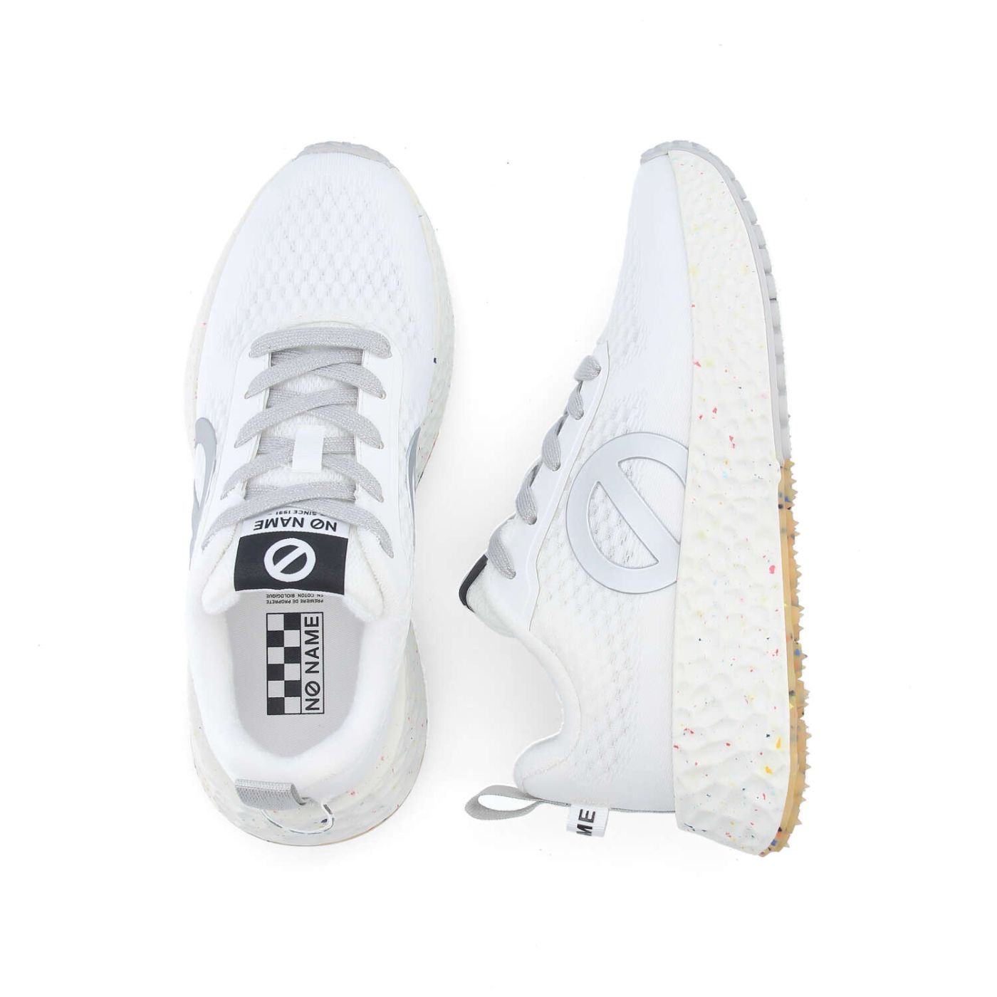 NO MAME CARTER FLY W BIANCO/ARGENTO