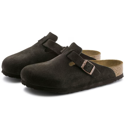 BIRKENSTOCK Boston plantare morbido Mocha