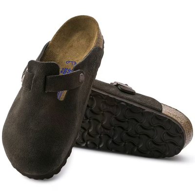 BIRKENSTOCK Boston plantare morbido Mocha