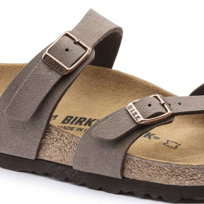 BIRKENSTOCK Mayari Birko-Flor Nubuck - Mocha mocca