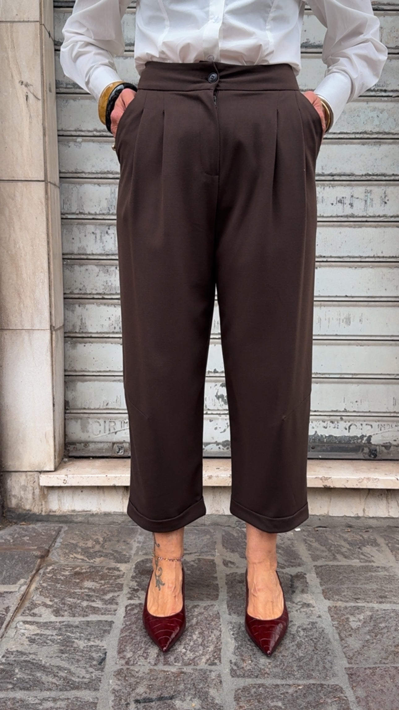 TESIONE IN PANTALONE TESTA DI MORO