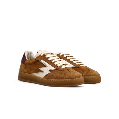 MOACONCEPT SNEAKER CLUB COGNAC DONNA