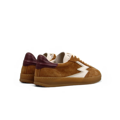 MOACONCEPT SNEAKER CLUB COGNAC DONNA