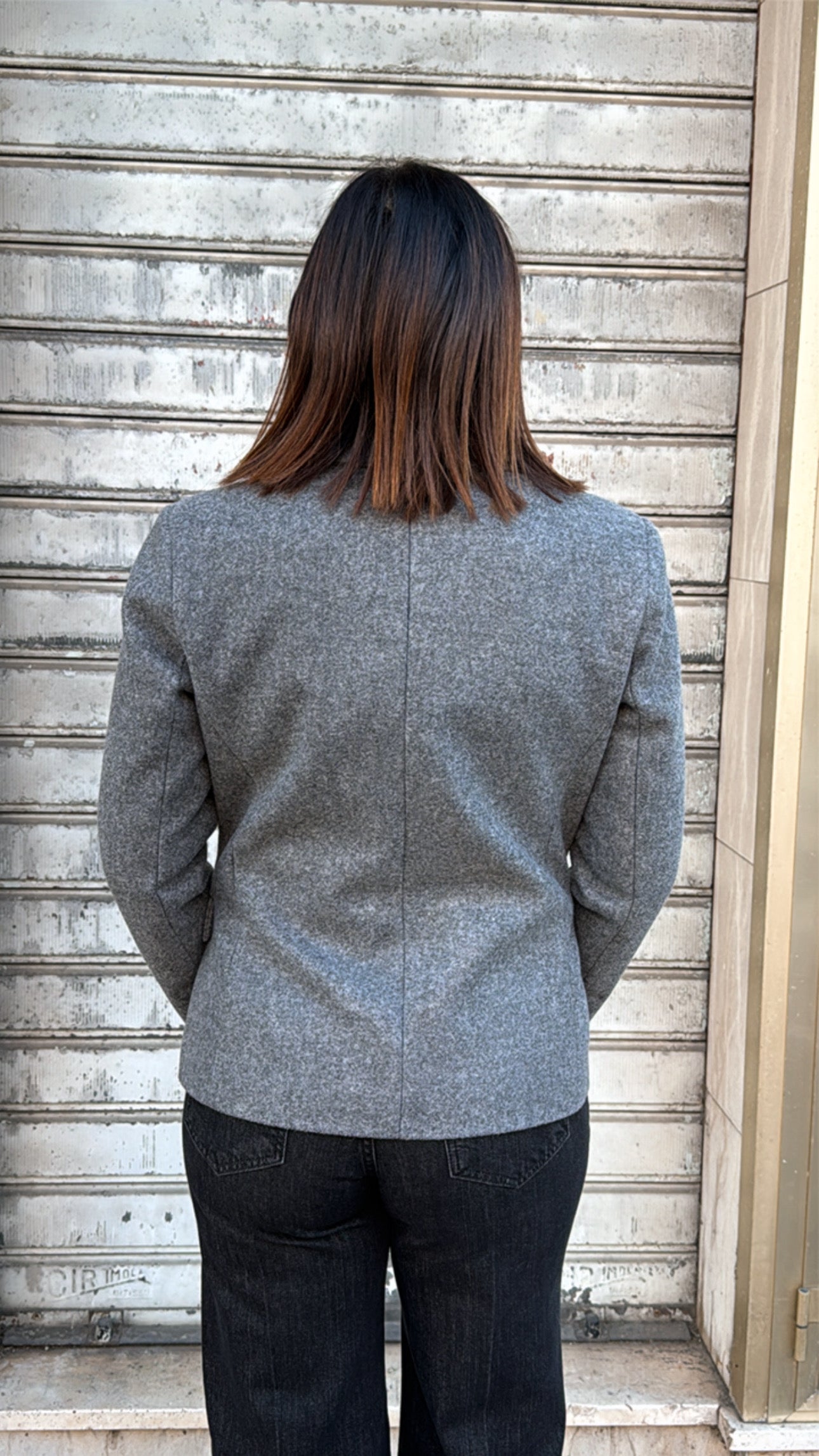 TENSIONE IN GIACCA CASHA GRIGIO