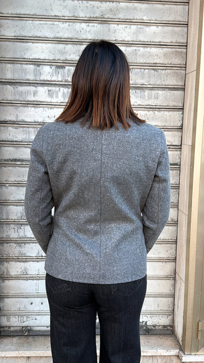 TENSIONE IN GIACCA CASHA GRIGIO