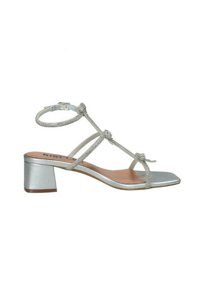 BIBI LOU ABBY SANDAL SILVER