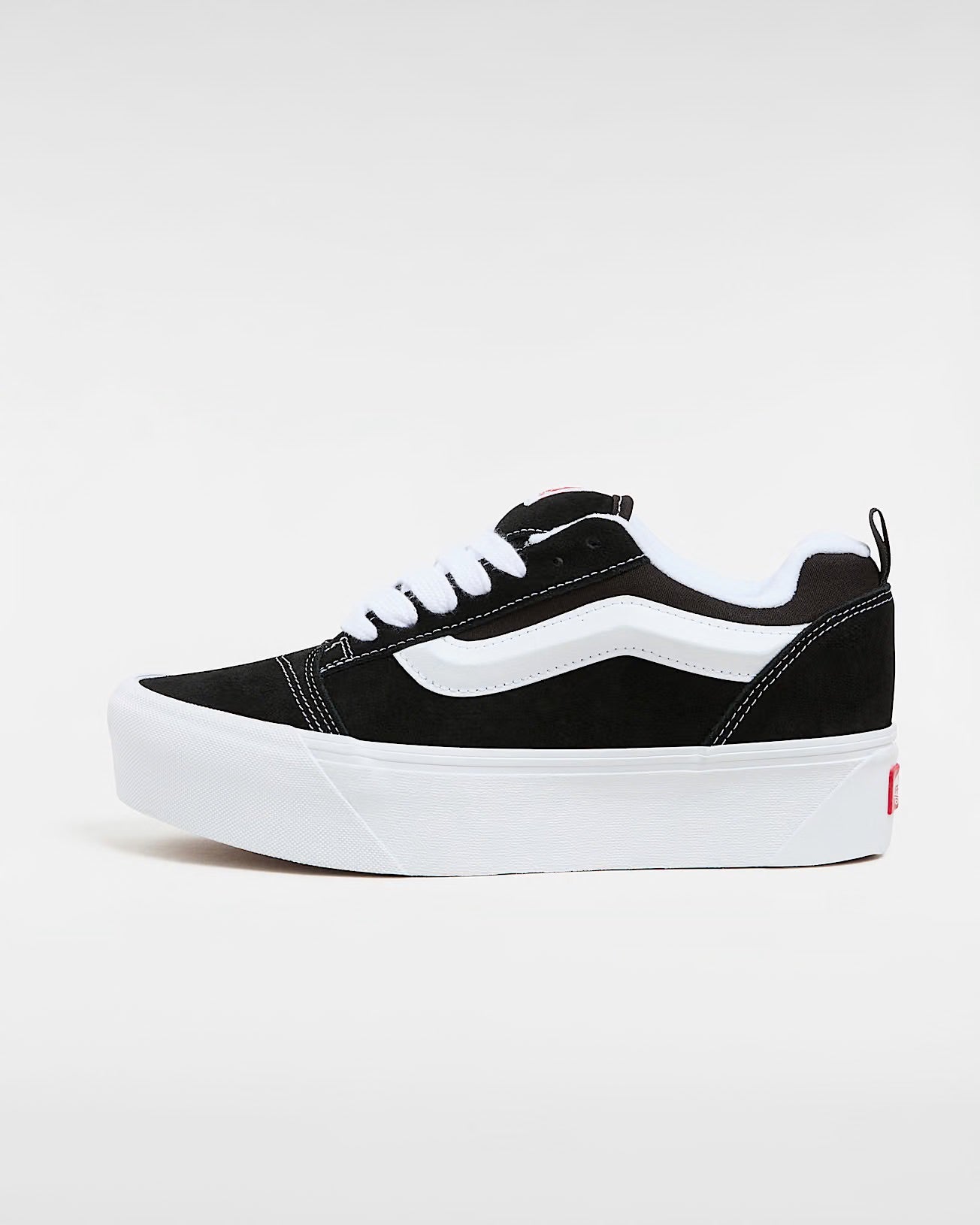 VANS Knu Stack BLACK/TRUE WHITE Style VN000CP66BT