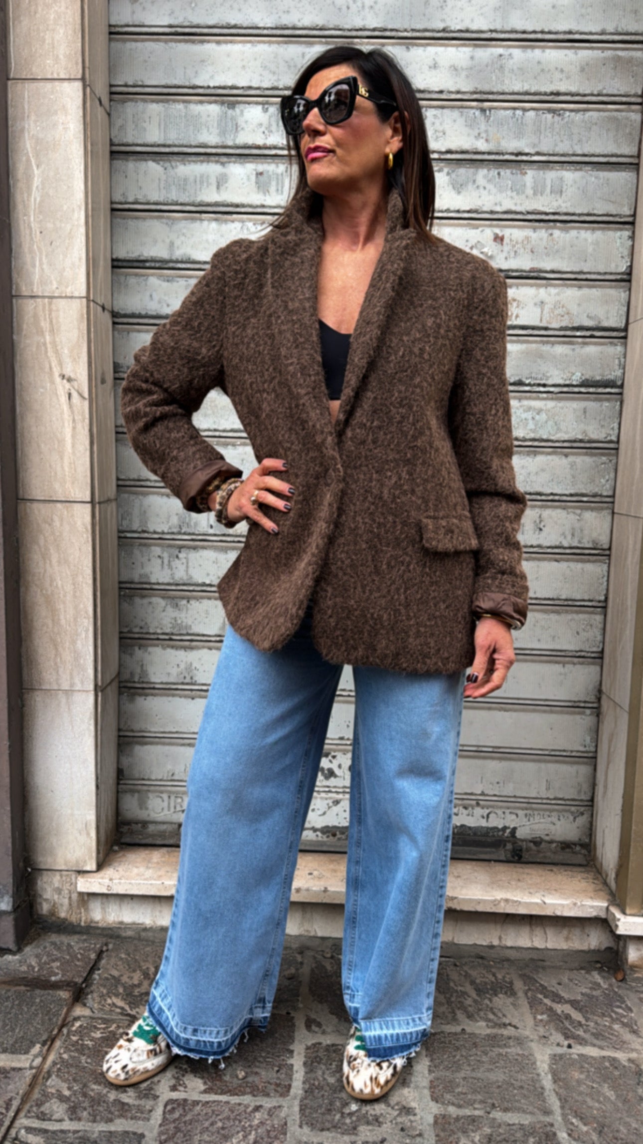 HAVEONE GIACCA CORTA MORO