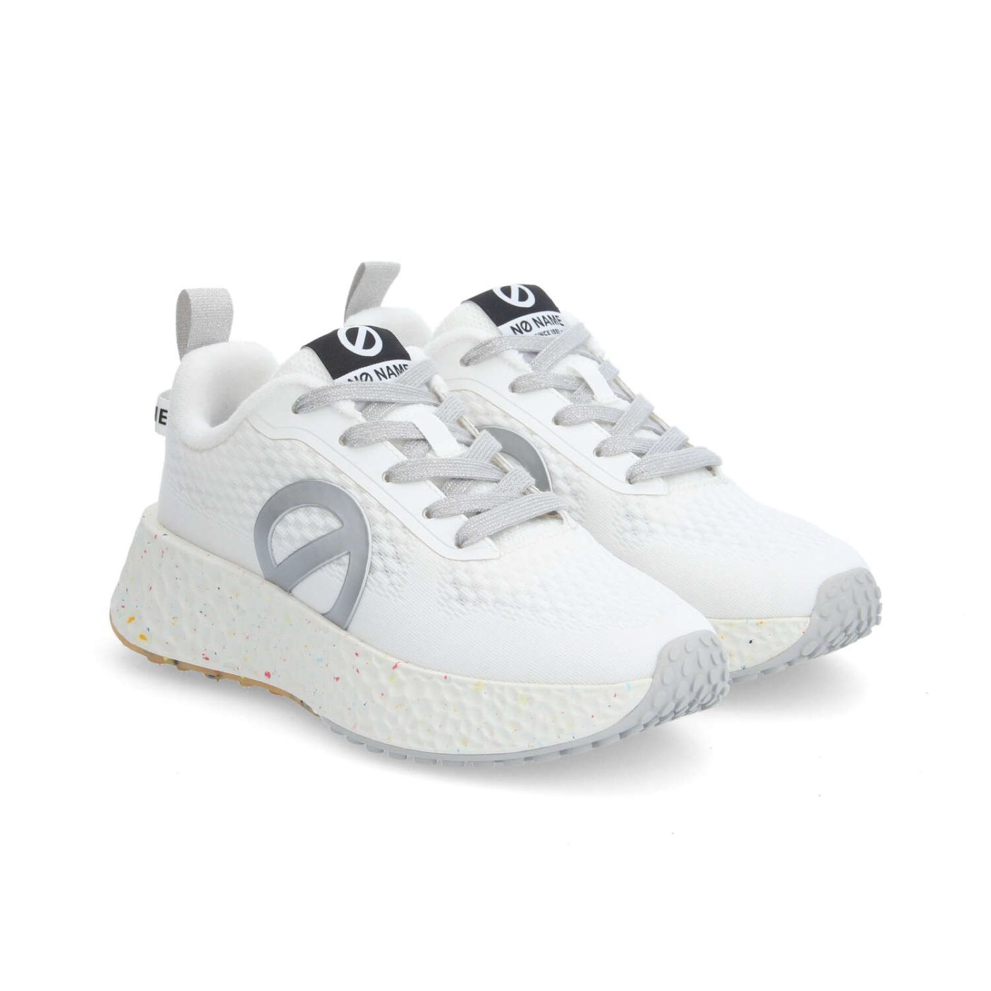 NO MAME CARTER FLY W BIANCO/ARGENTO