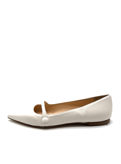 Prosperine - Ballerina "Bebè" nappa panna