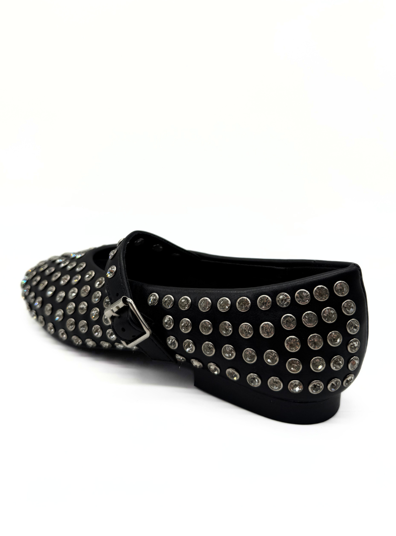 Divine Follie - Ballerina con Strass nera