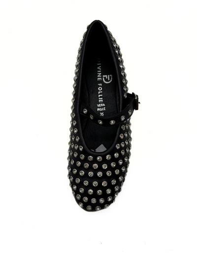Divine Follie - Ballerina con Strass nera