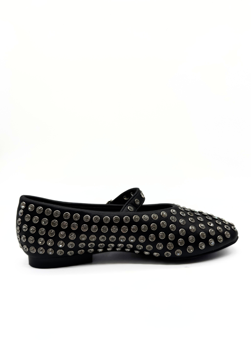 Divine Follie - Ballerina con Strass nera
