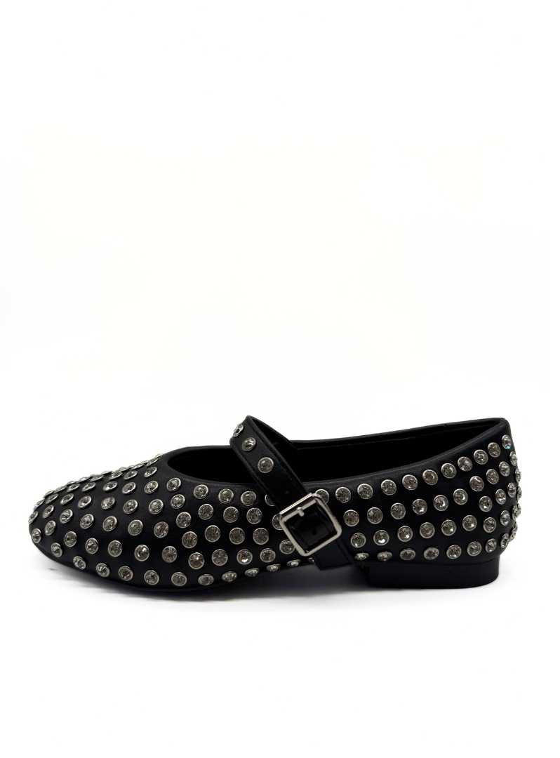 Divine Follie - Ballerina con Strass nera