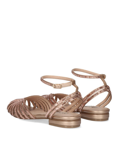 Exé - Sandalo flat Lola 307 Pink Gold