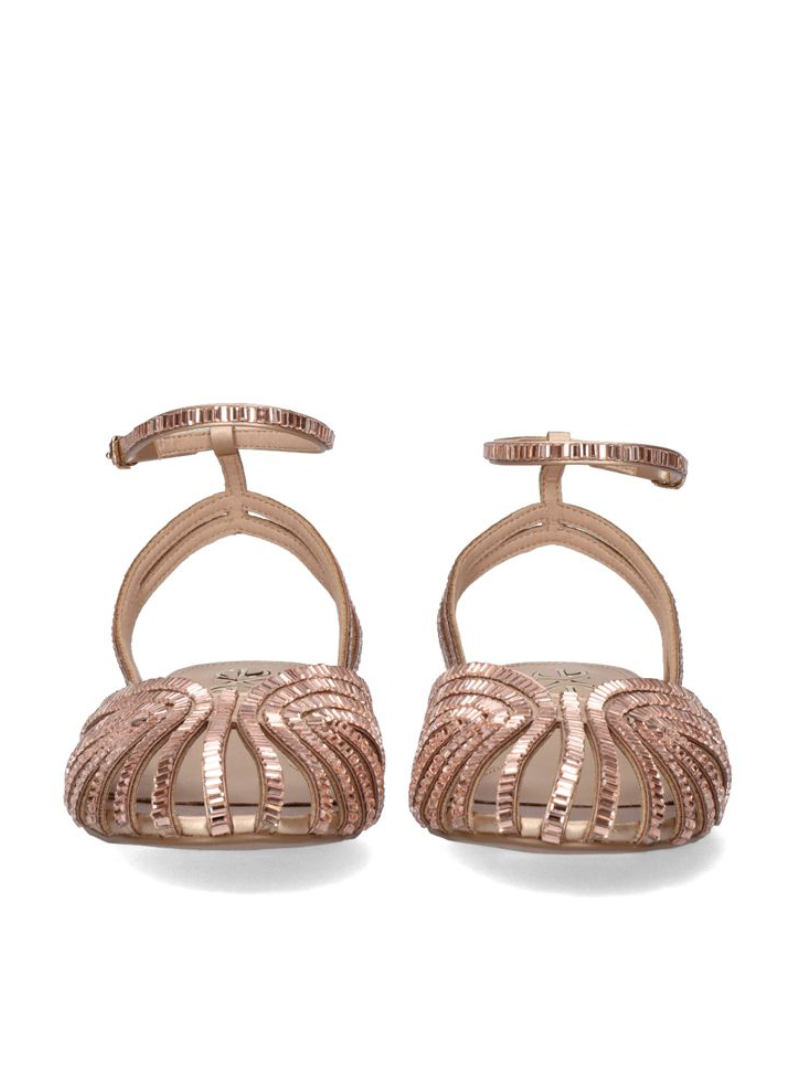 Exé - Sandalo flat Lola 307 Pink Gold