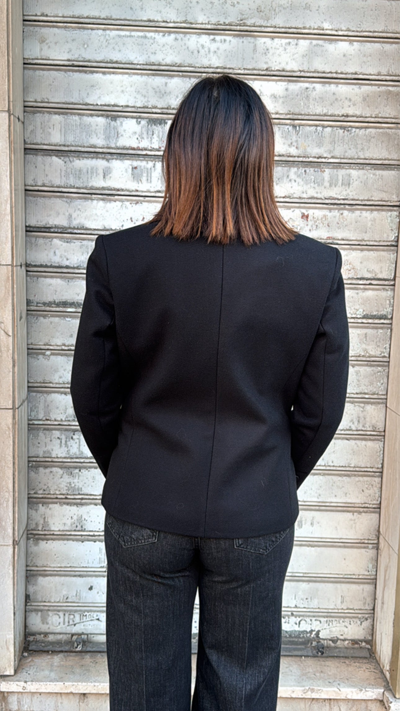 TENSIONE IN GIACCA CASHA NERO