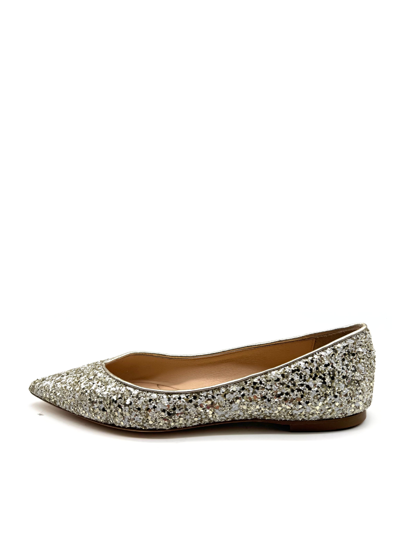 Prosperine - Ballerina glitter oro e bianco