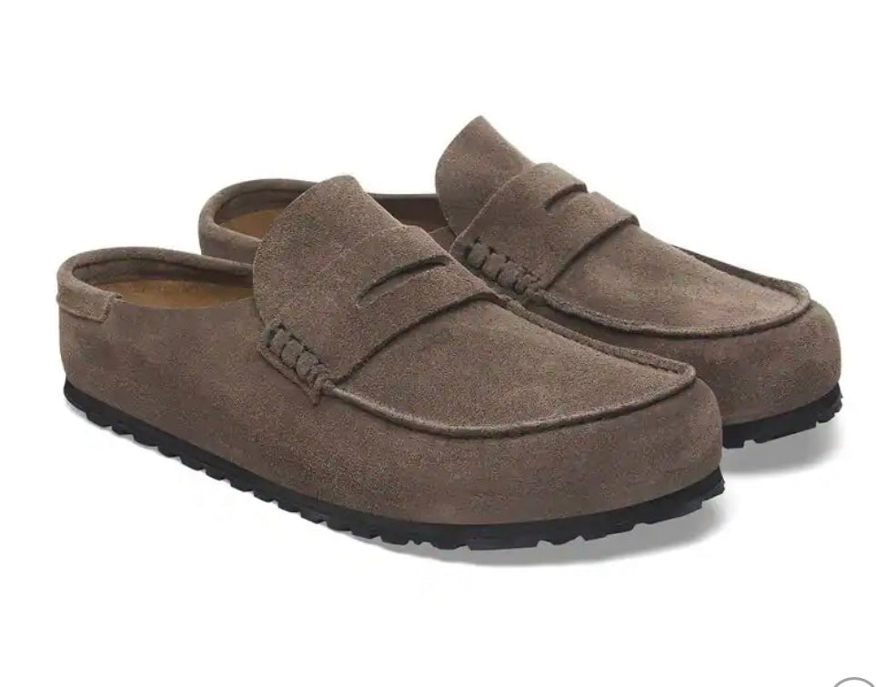 Birkenstock Naples Wrapped
Pelle scamosciata - Concrete Gray