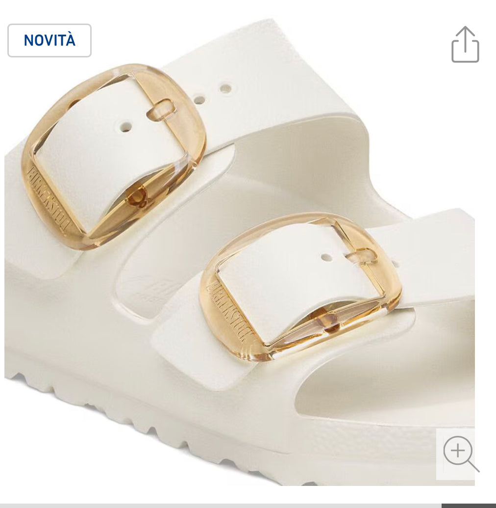 Birkenstock Arizona Big Buckle EVA Eggshell