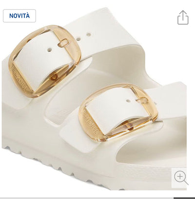 Birkenstock Arizona Big Buckle EVA Eggshell