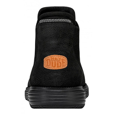 HEY DUDE - Bransons boot craft leather m Black