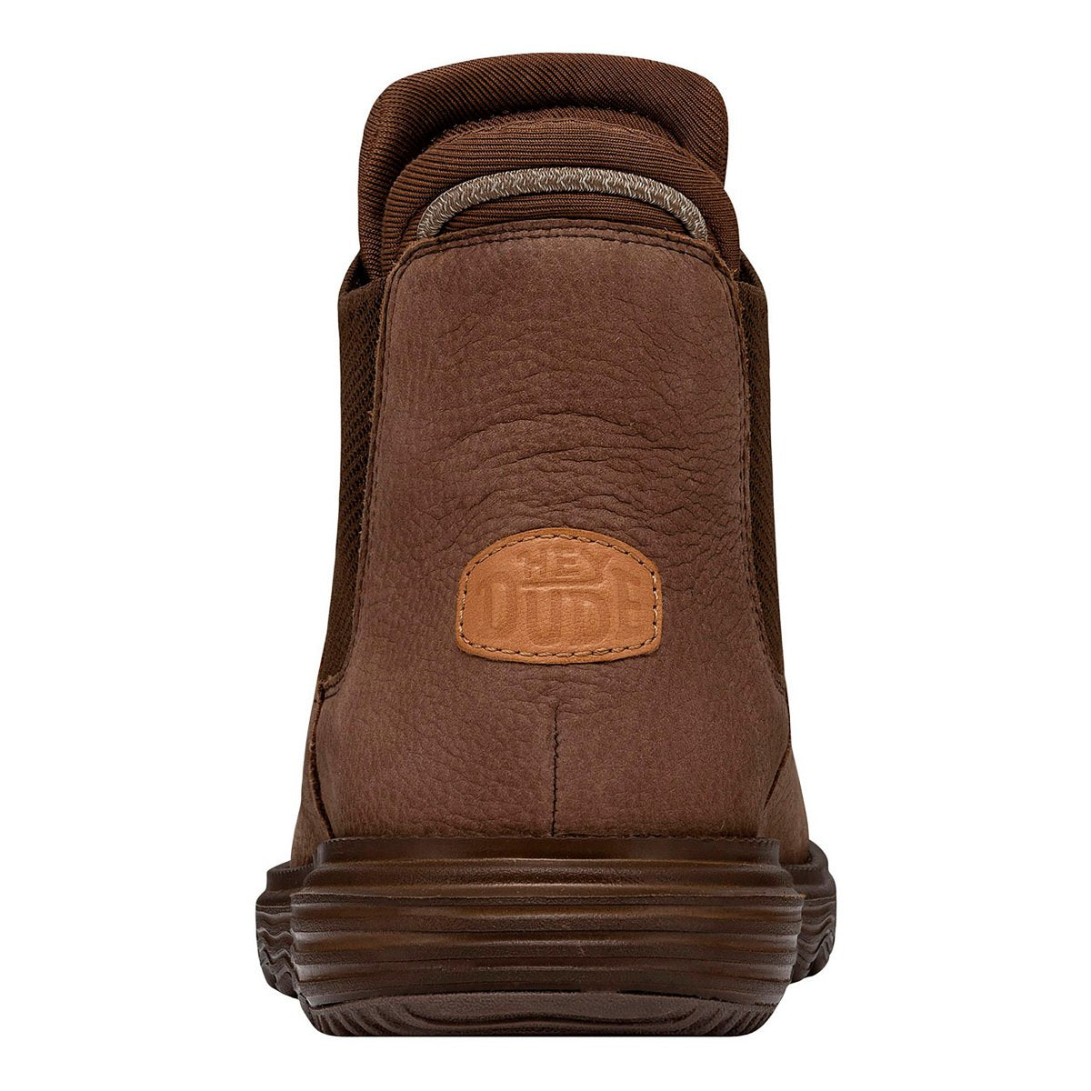 HEY DUDE - Bransons boot craft leather m Brown