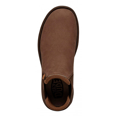 HEY DUDE - Bransons boot craft leather m Brown