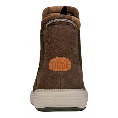 HEY DUDE - Bransons boot craft leather m Olive