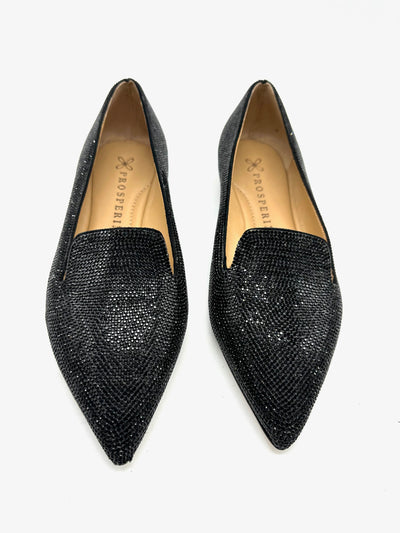 Prosperine - Ballerina con strass nero