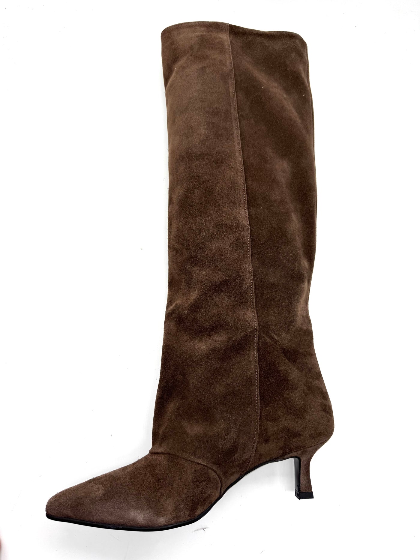 DIVINE FOLLIE STIVALE IN CAMOSCIO MORO