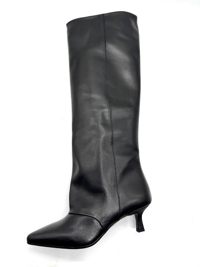 DIVINE FOLLIE STIVALE pelle NERO