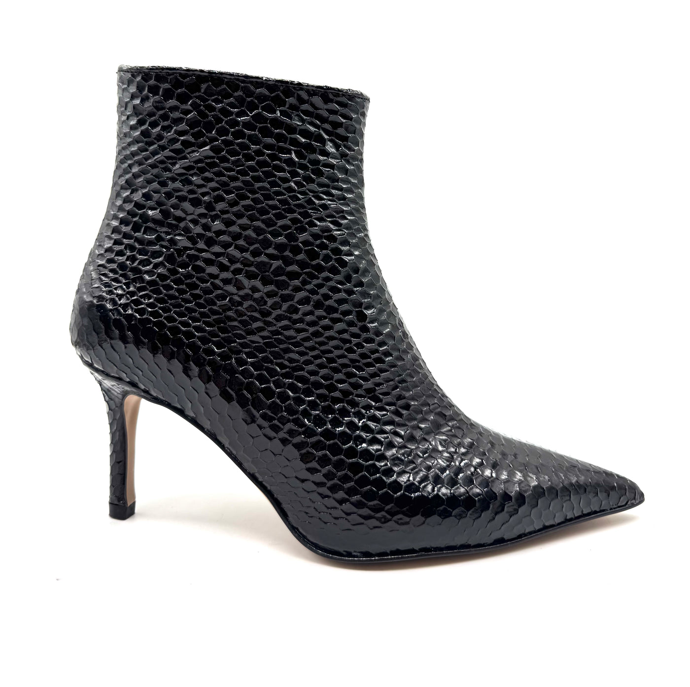 DIVINE FOLLIE TRONCHETTO SNAKE NERO PITONE