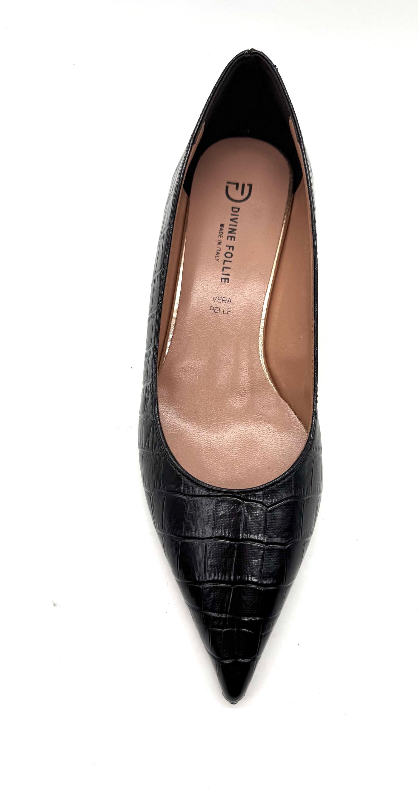 DIVINE FOLLIE DECOLLETÉ BASSA COCCO NERO