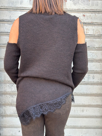 HAVEONE CARDIGAN TESTA DI MORO