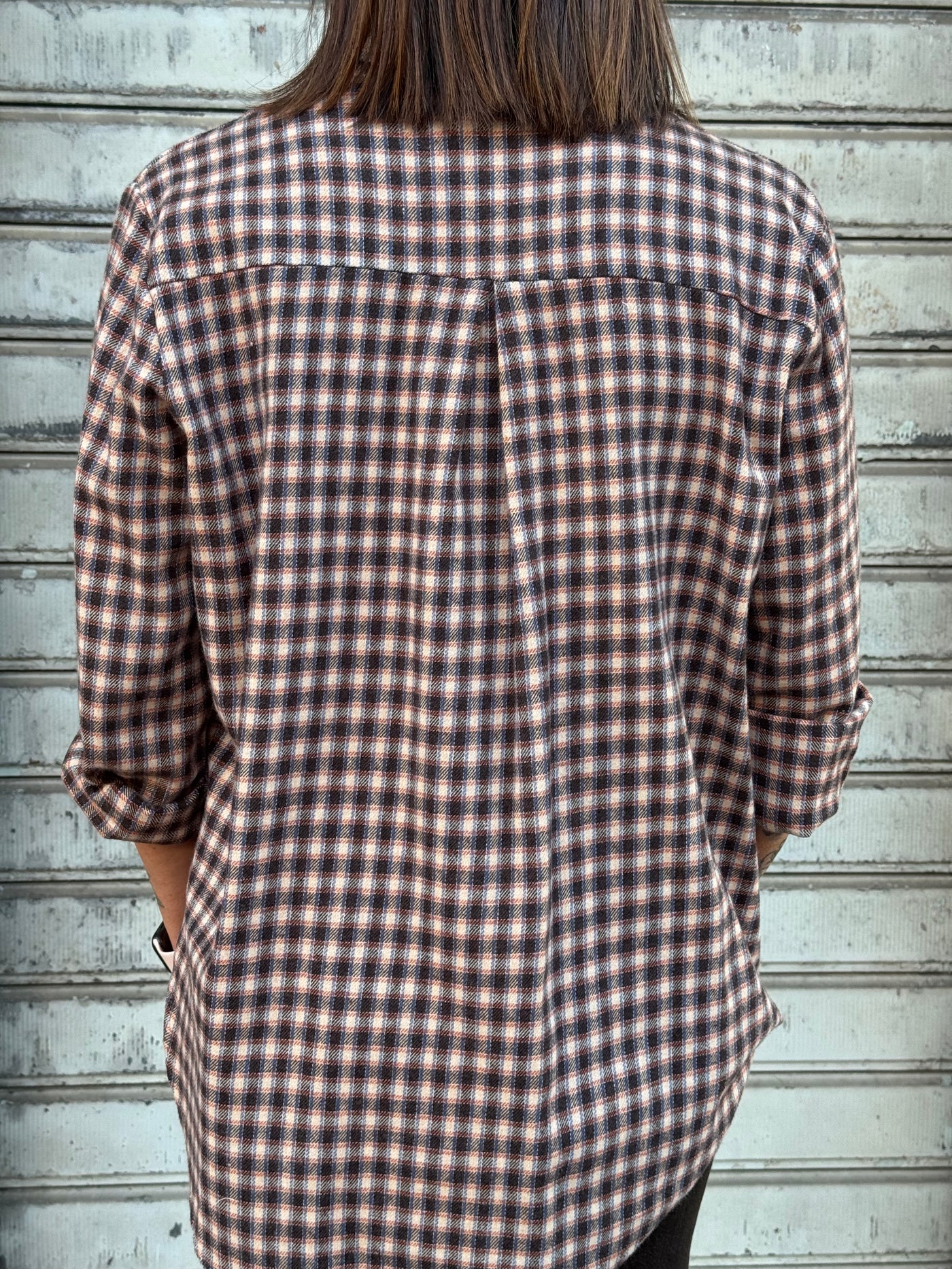 HAVEONE CAMICIA CHECK RUGGINE