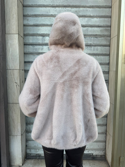 MOTEL BOMBER PELLICCIA SABBIA ROSA