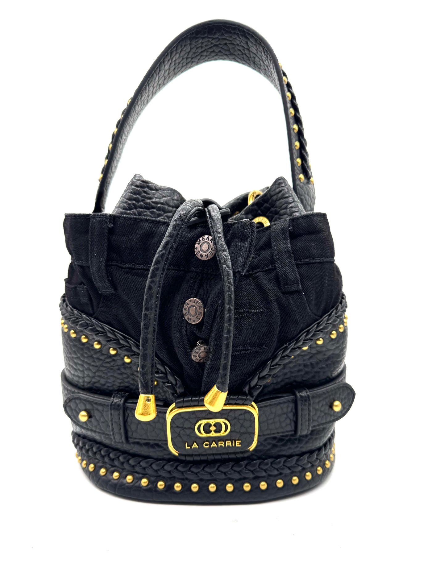LA CARRIE BAG  Secchiello Bagghy BLACK