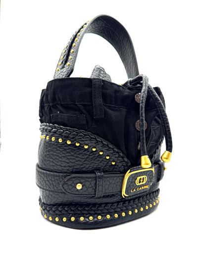 LA CARRIE BAG  Secchiello Bagghy BLACK