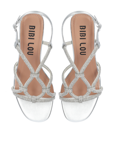 BIBI LOU - Sandali Liv con tacco Silver