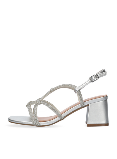 BIBI LOU - Sandali Liv con tacco Silver